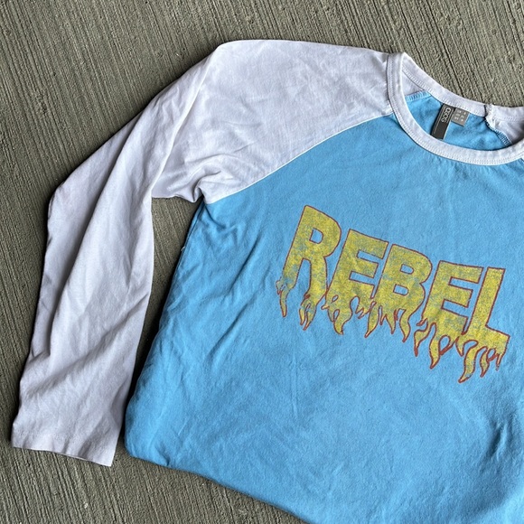 ASOS graphic longsleeve baseball tee - Picture 2 of 8